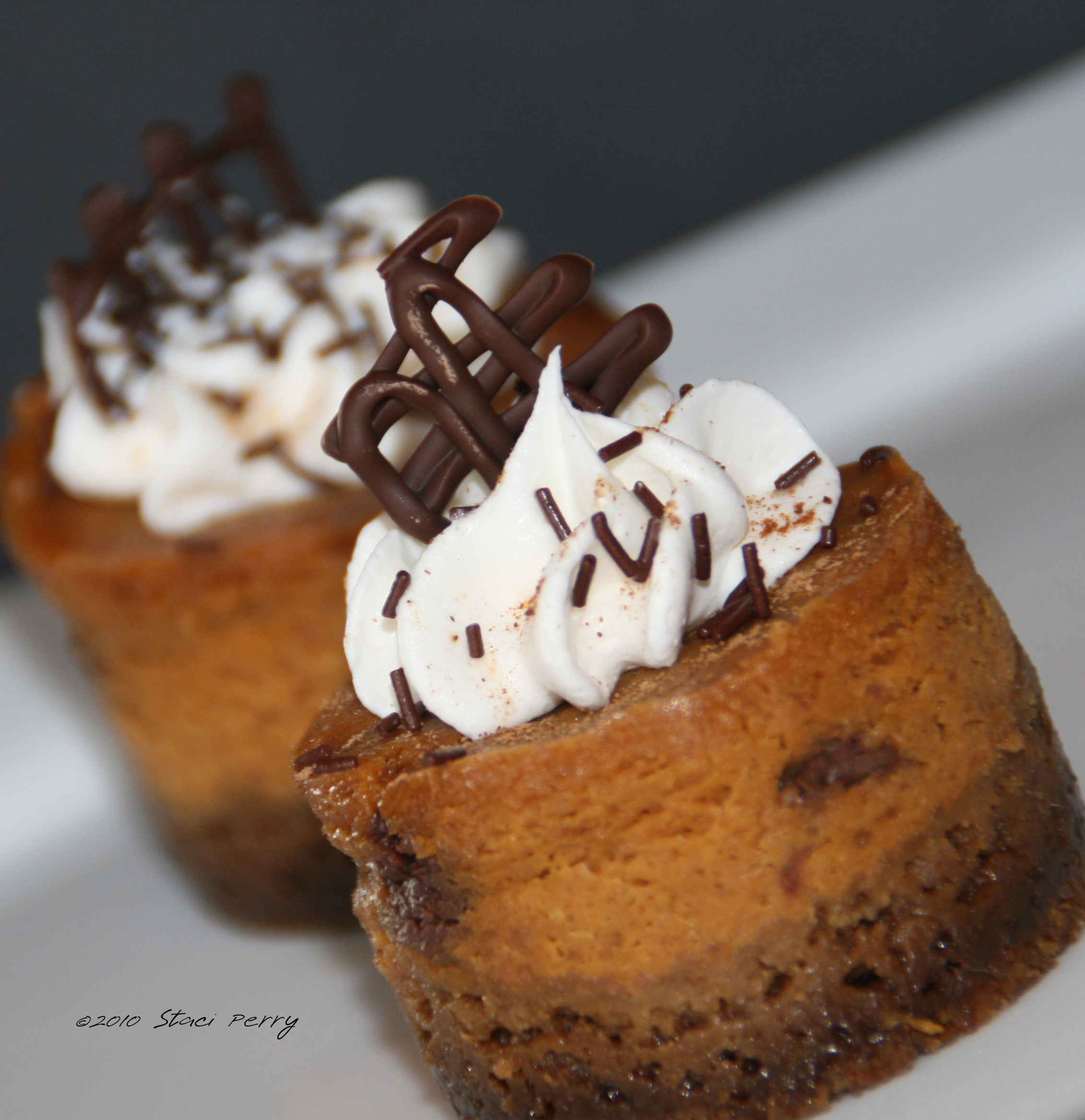 KAHLÚA and Chocolate Pumpkin Cheesecake