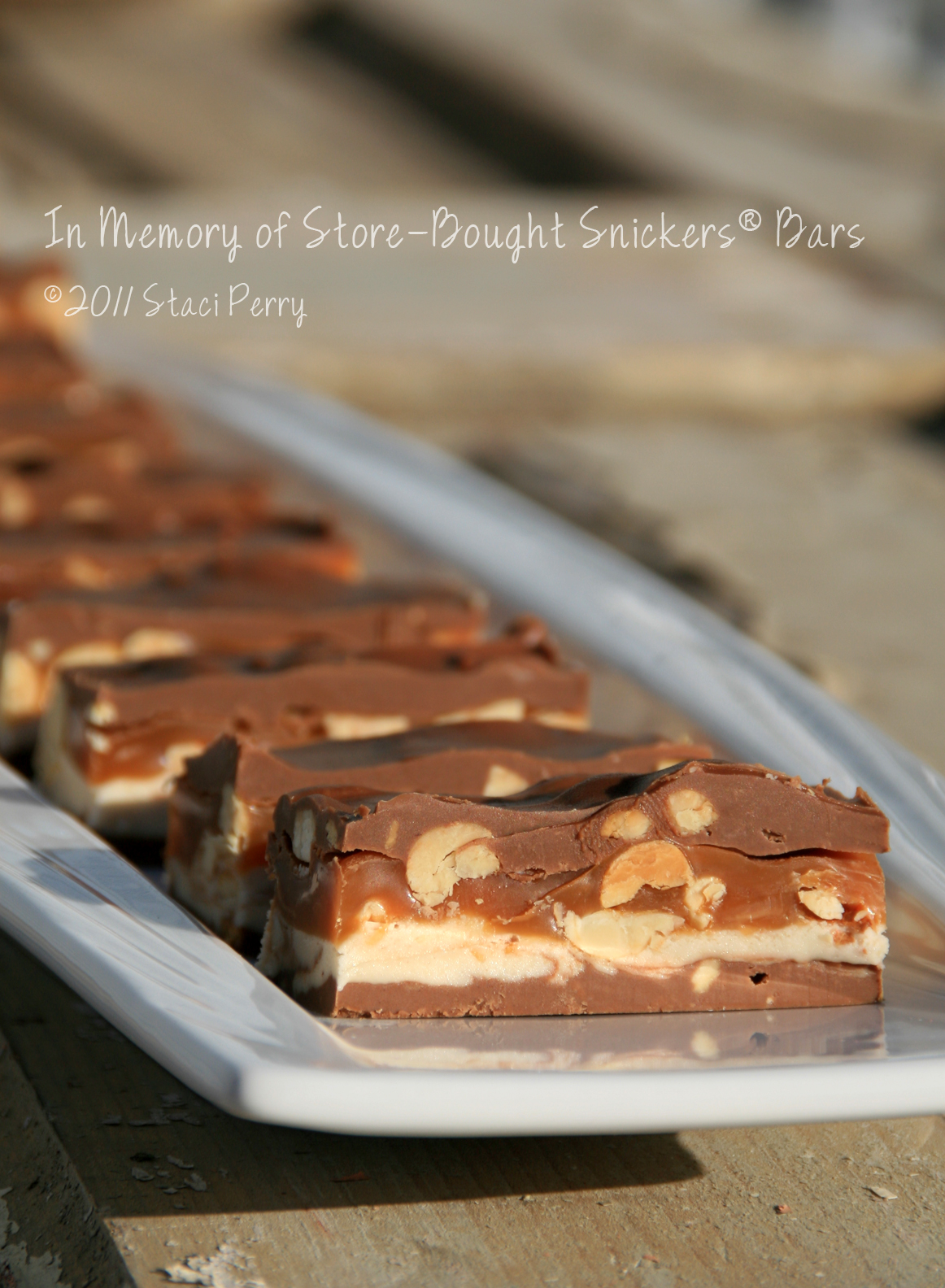 No-Bake Nougat Bars - Simply Stacie