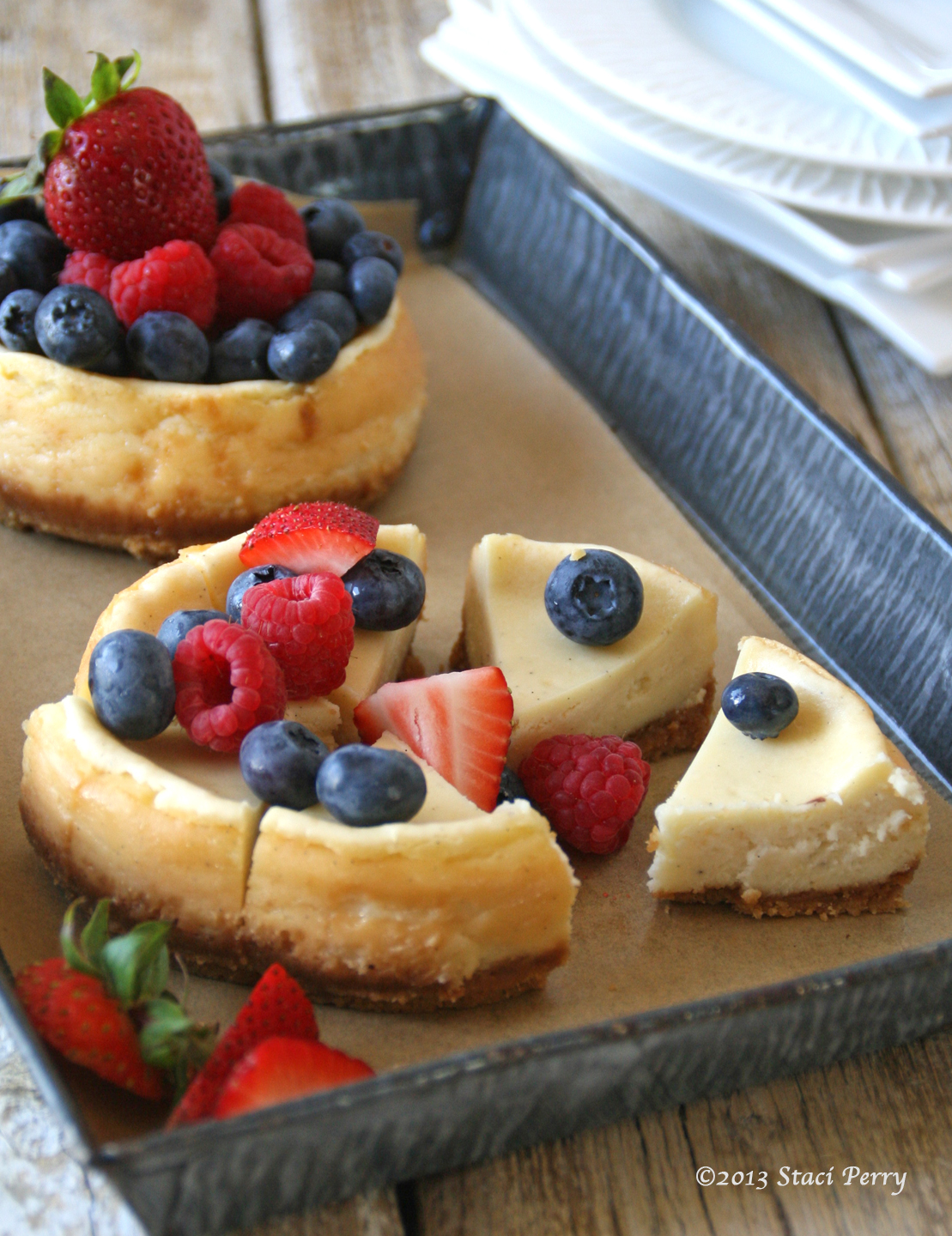 Even Rebels Respect National Cheesecake Day, Vanilla Cheesecake with Fresh Berries