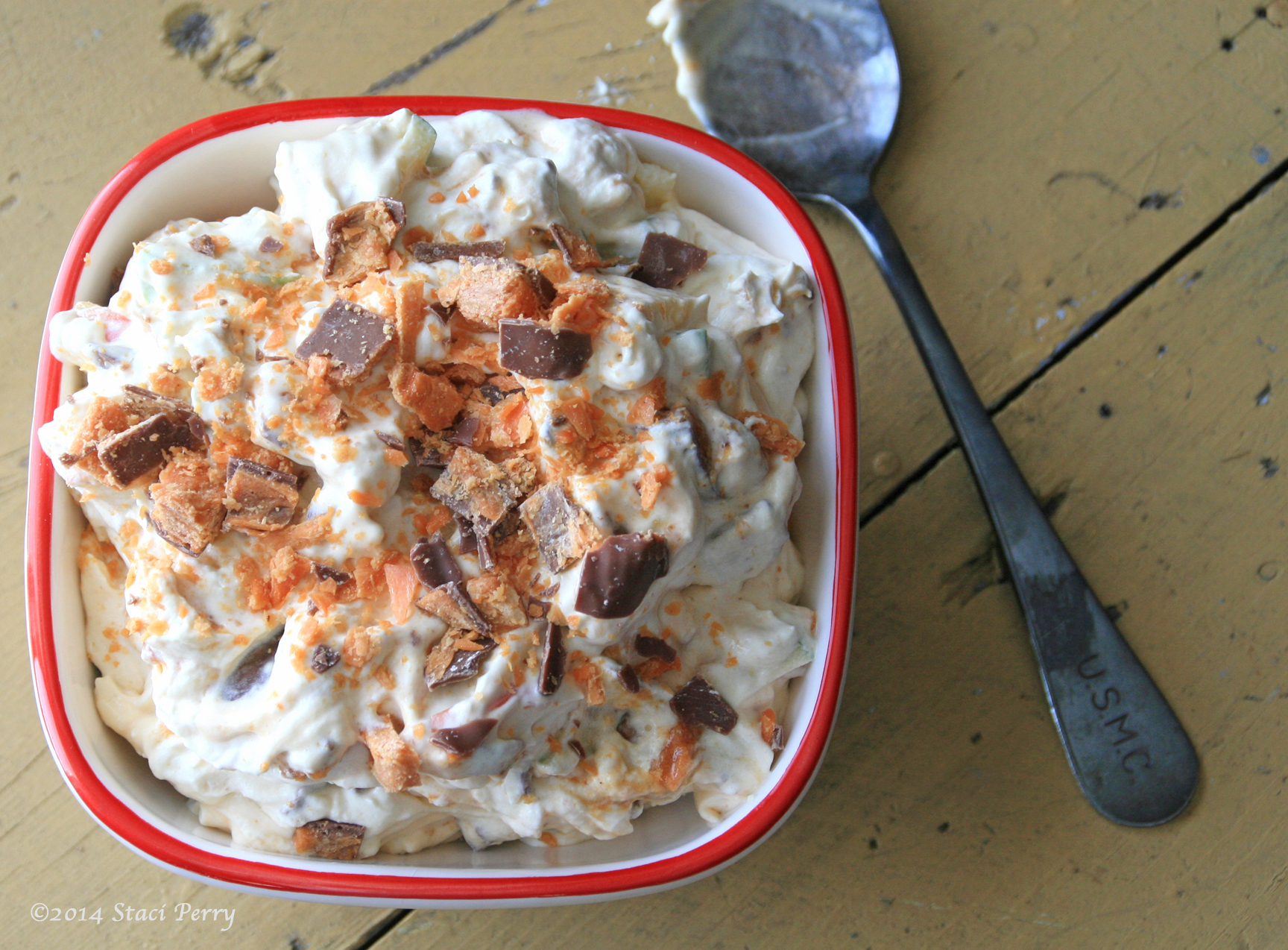 She Loves It, She loves It Not, Butterfinger Apple Coconut Salad