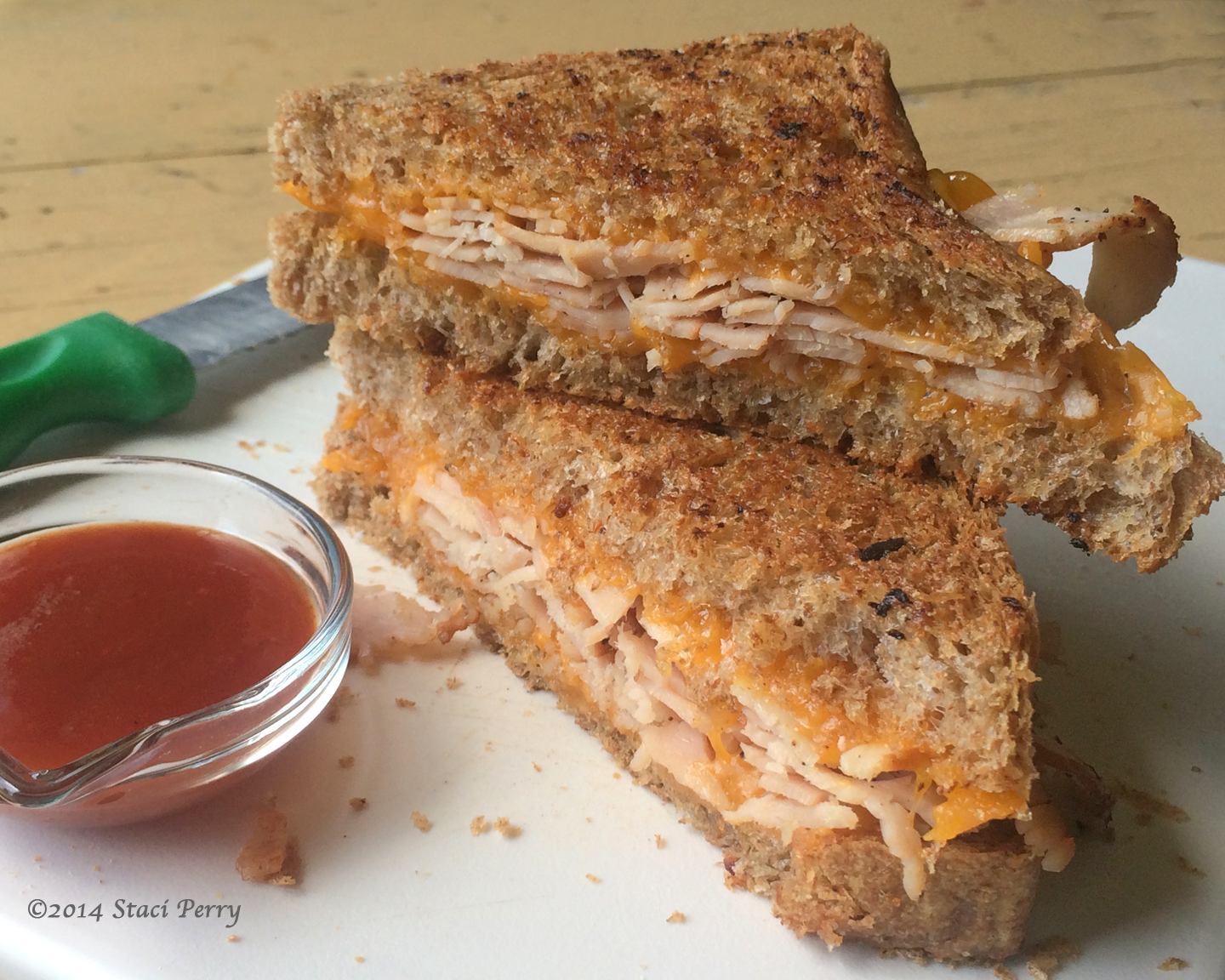 Keep It Simple Sandwich: Grilled Turkey Cheddar and Bacon