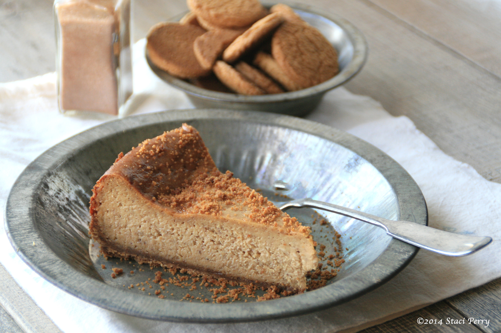Get Out of Line: Gingerbread KAHLÚA Cheesecake for Kalli