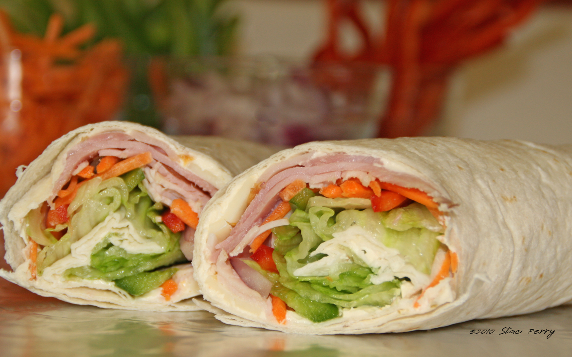 Crunchy Deli Meat and Cheese Camping Wraps