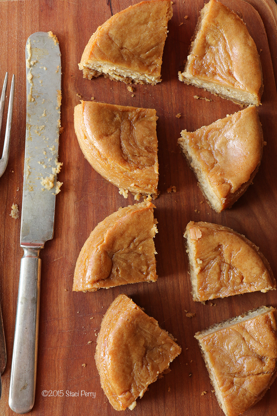 Caramel apple cider cheesecake doesn’t fall from trees