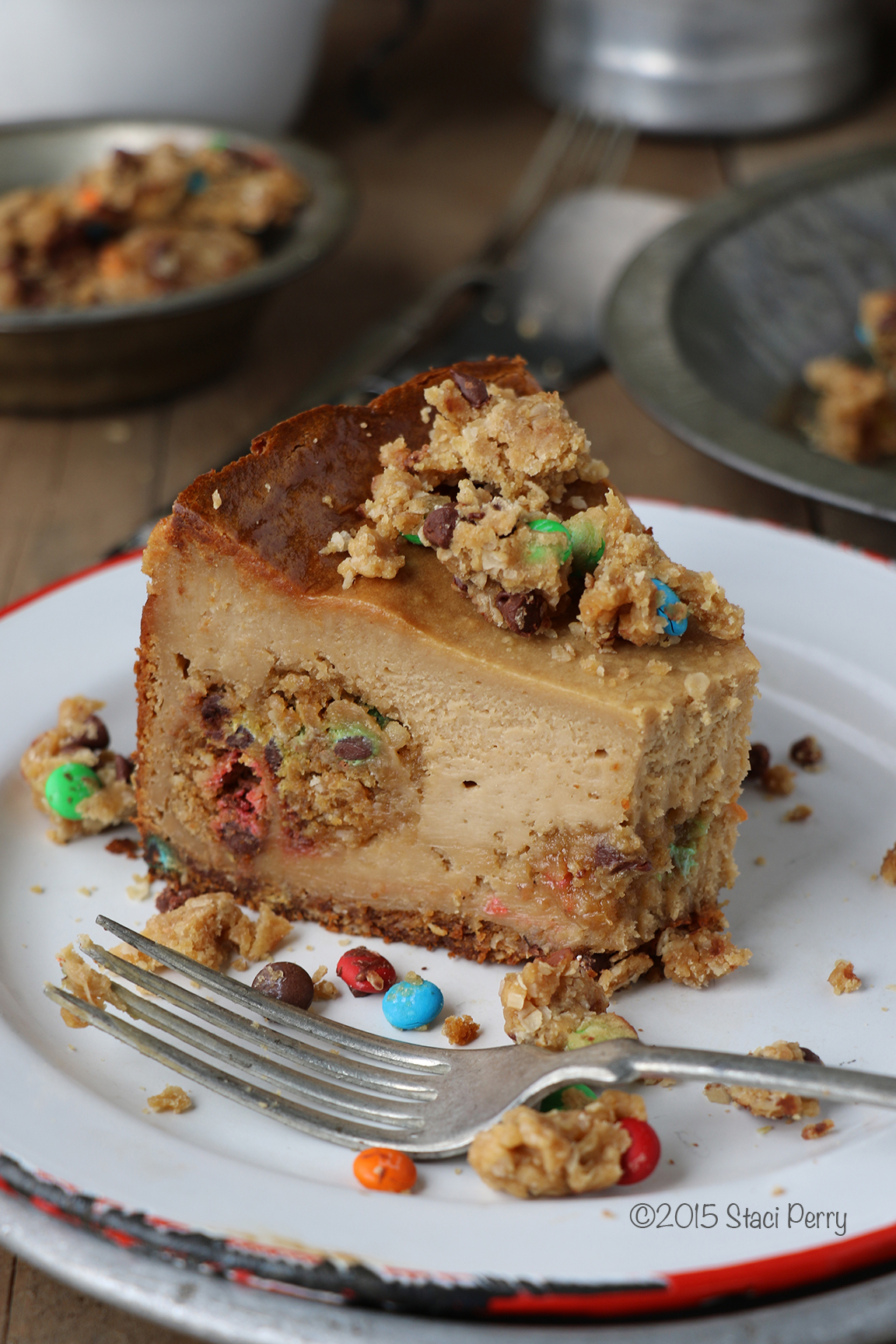 monster cookie cheesecake
