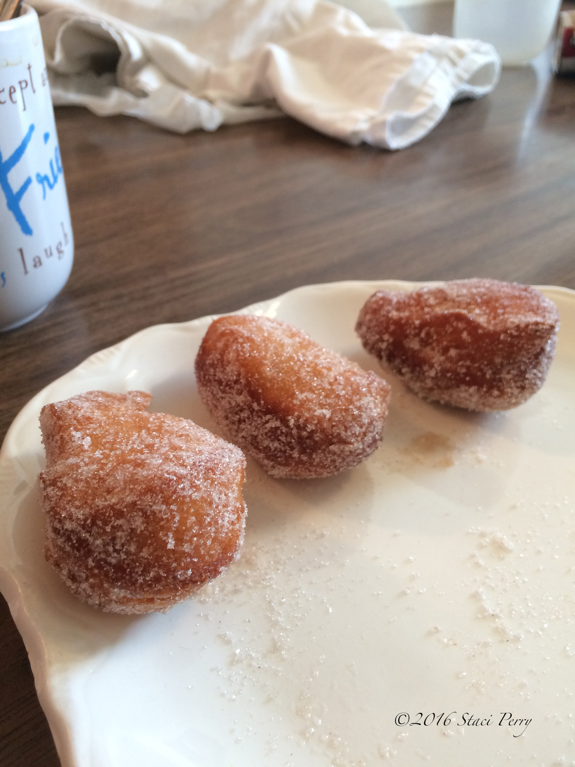 No state fair? Make cinnamon sugar mini doughnuts at home