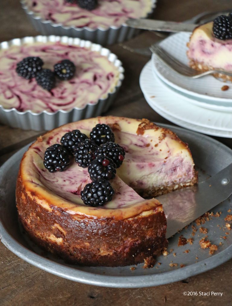 Key Lime Blackberry Cheesecake Your Sister Will Request Again