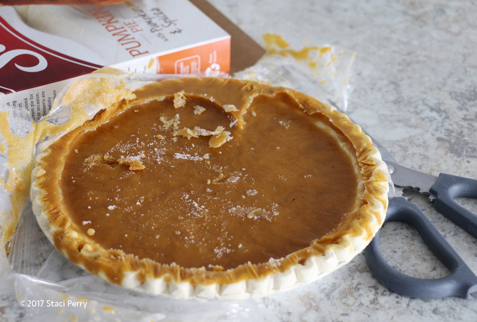 How Was I to Know the Frozen Pumpkin Pie Needed to be Baked?