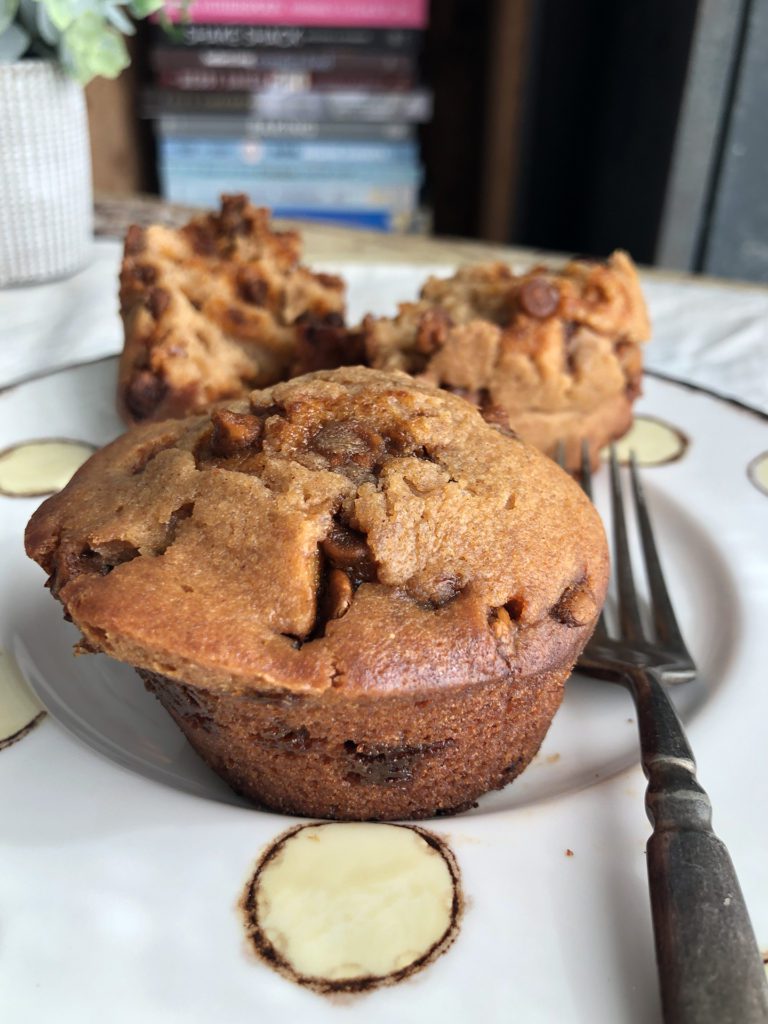 butterscotch cinnamon chip muffin