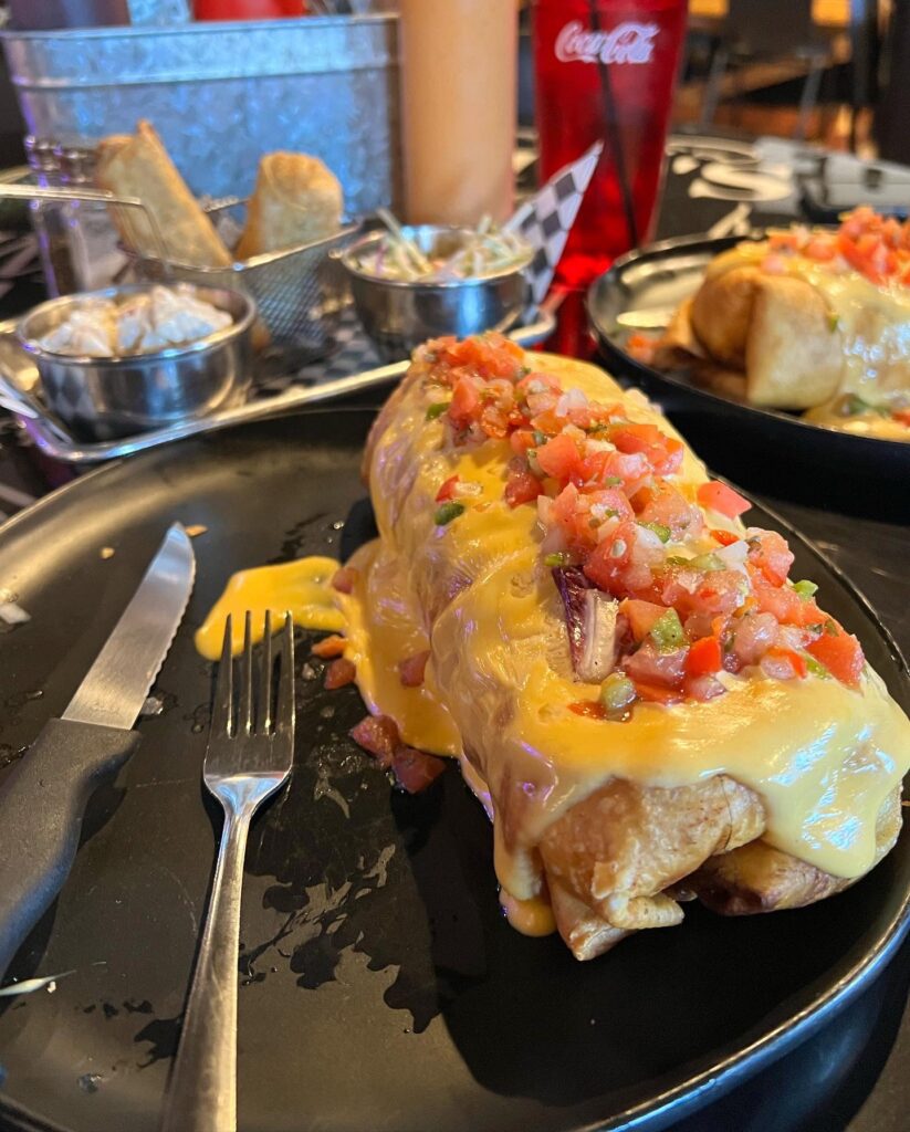 chimichanga at Fozzie's Bemidji