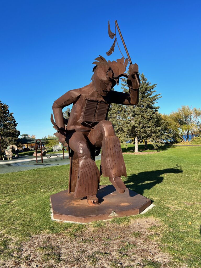 statue in Bemidji