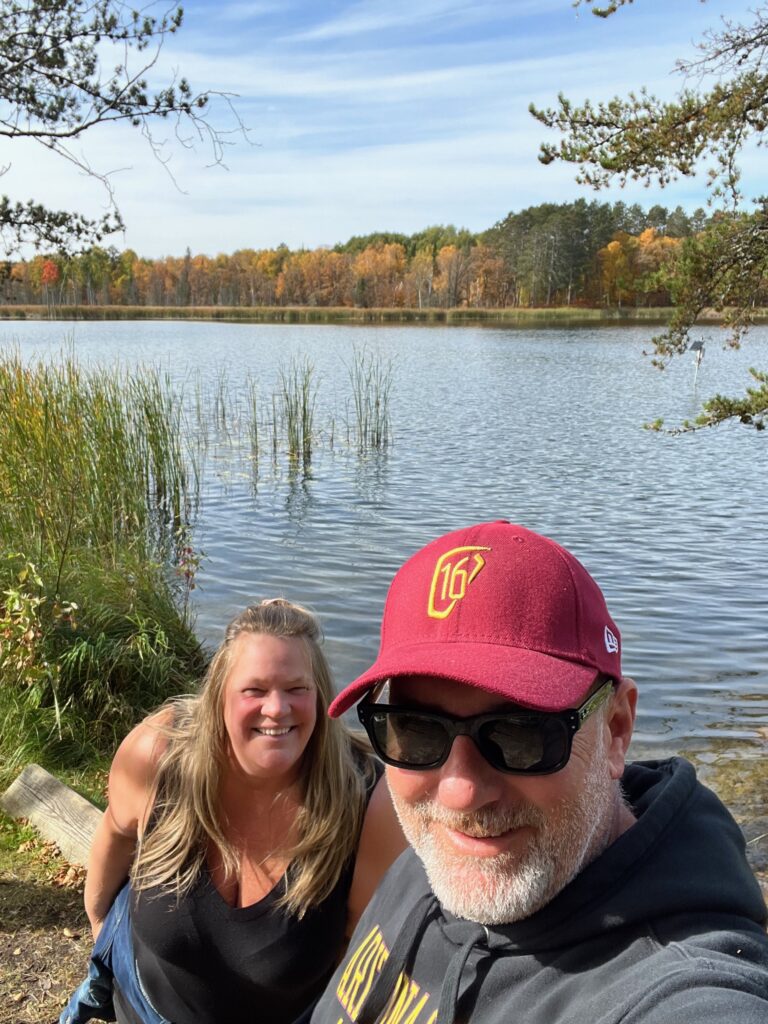 Jason and Staci at Spearhead Lake