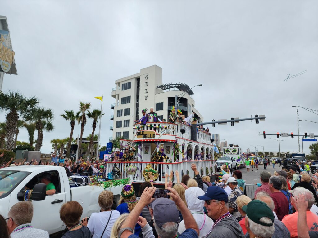 Mardi Gras parade Gulf Shores Alabama 2023