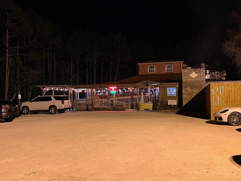 exterior of Big Mike's Steakhouse Orange Beach Alabama