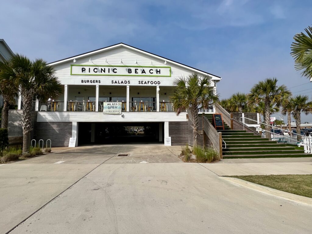 outside Picnic Beach Gulf Shores Alabama