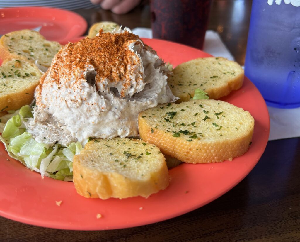 tuna dip at Tacky Jacks Gulf Shores