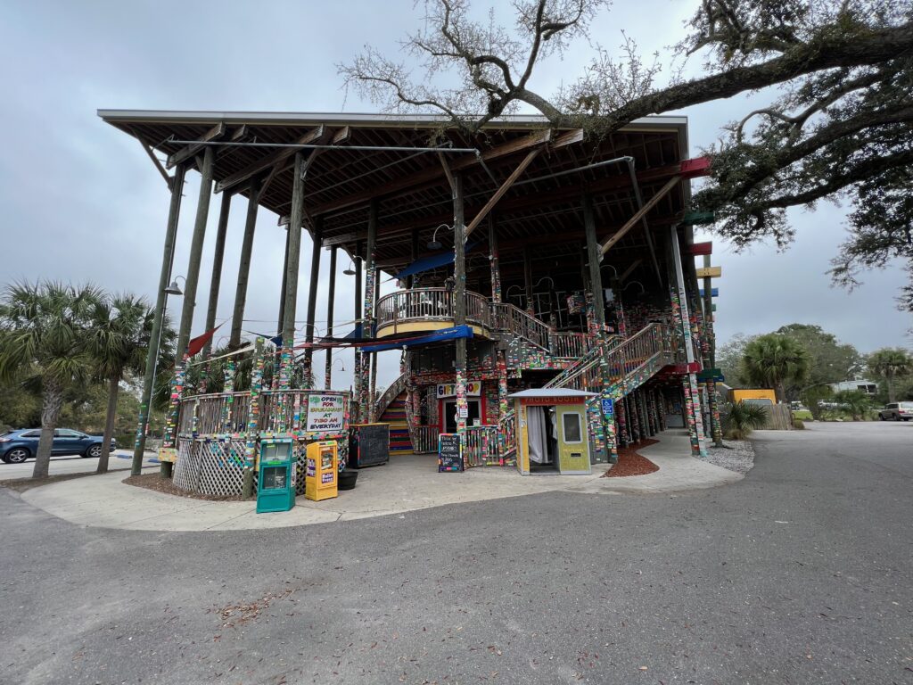 outside at Tacky Jacks Gulf Shores