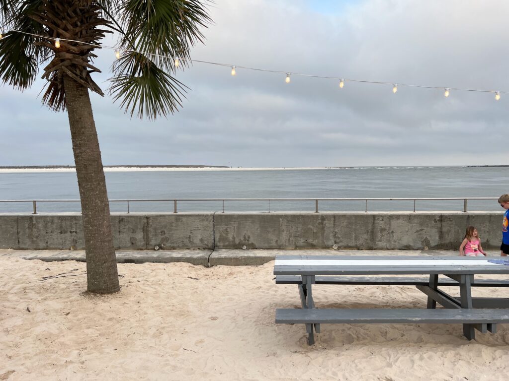 beachside at The Gulf at Orange Beach Alabama
