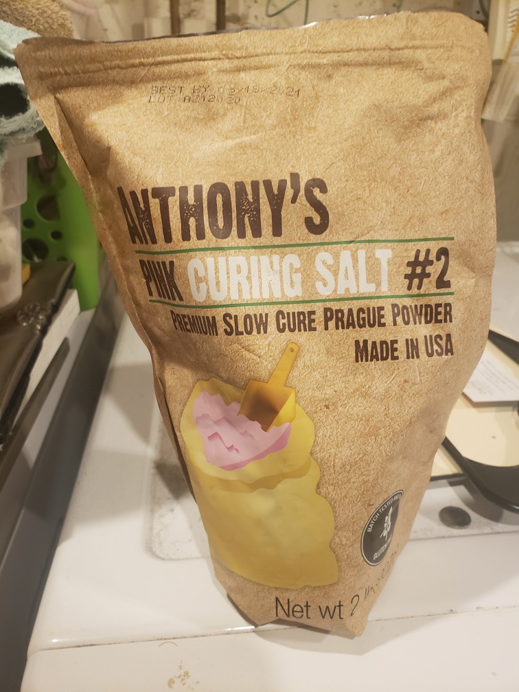 bag of curing salt