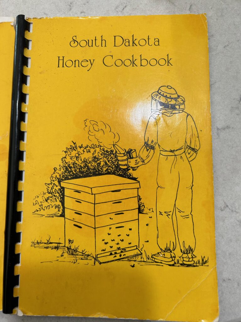 South Dakota Honey Cookbook front cover