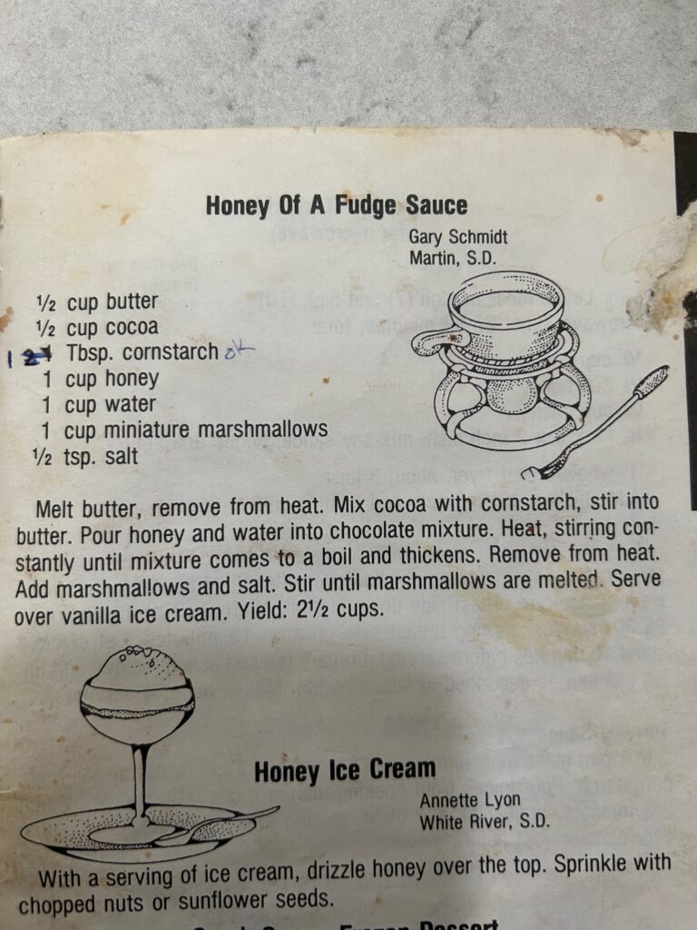 honey of a fudge sauce recipe made with honey 