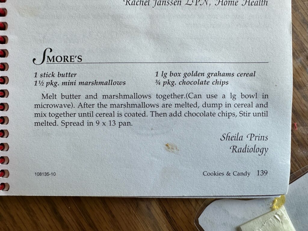 s'mores recipe