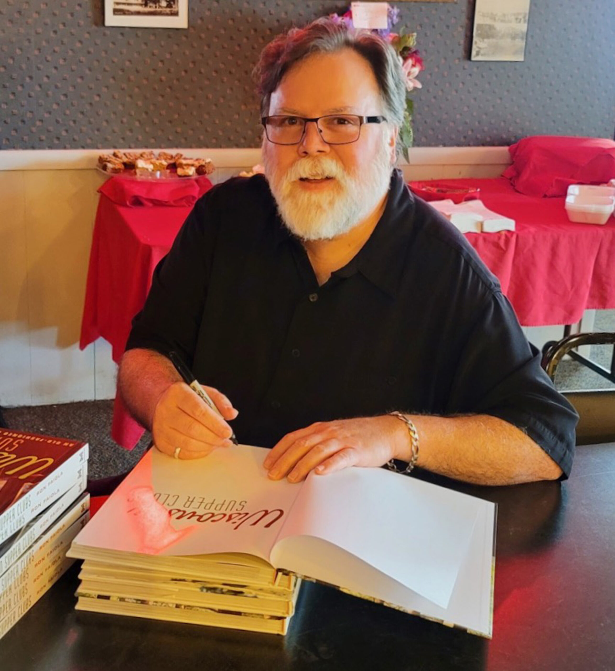 Ron Faiola book signing Wisconsin Supper Clubs