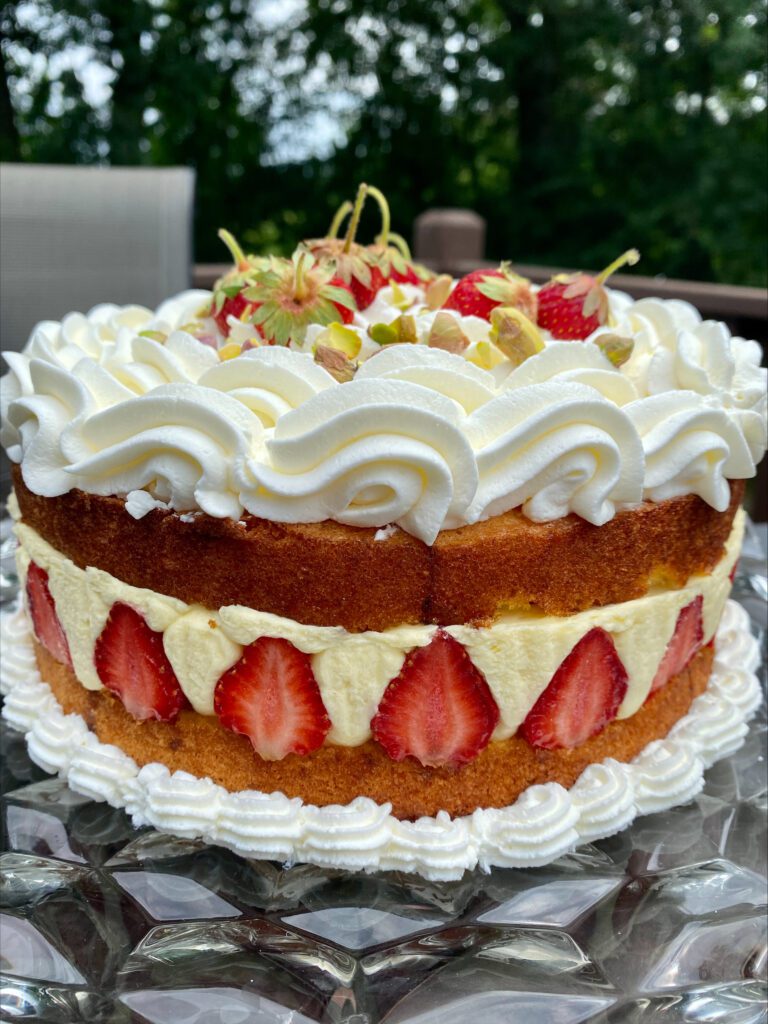 Frazier strawberry cake