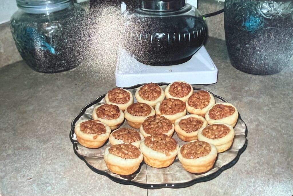 Ginny's pecan tarts at the Lake Campbell Lutheran Church Cookie Walk