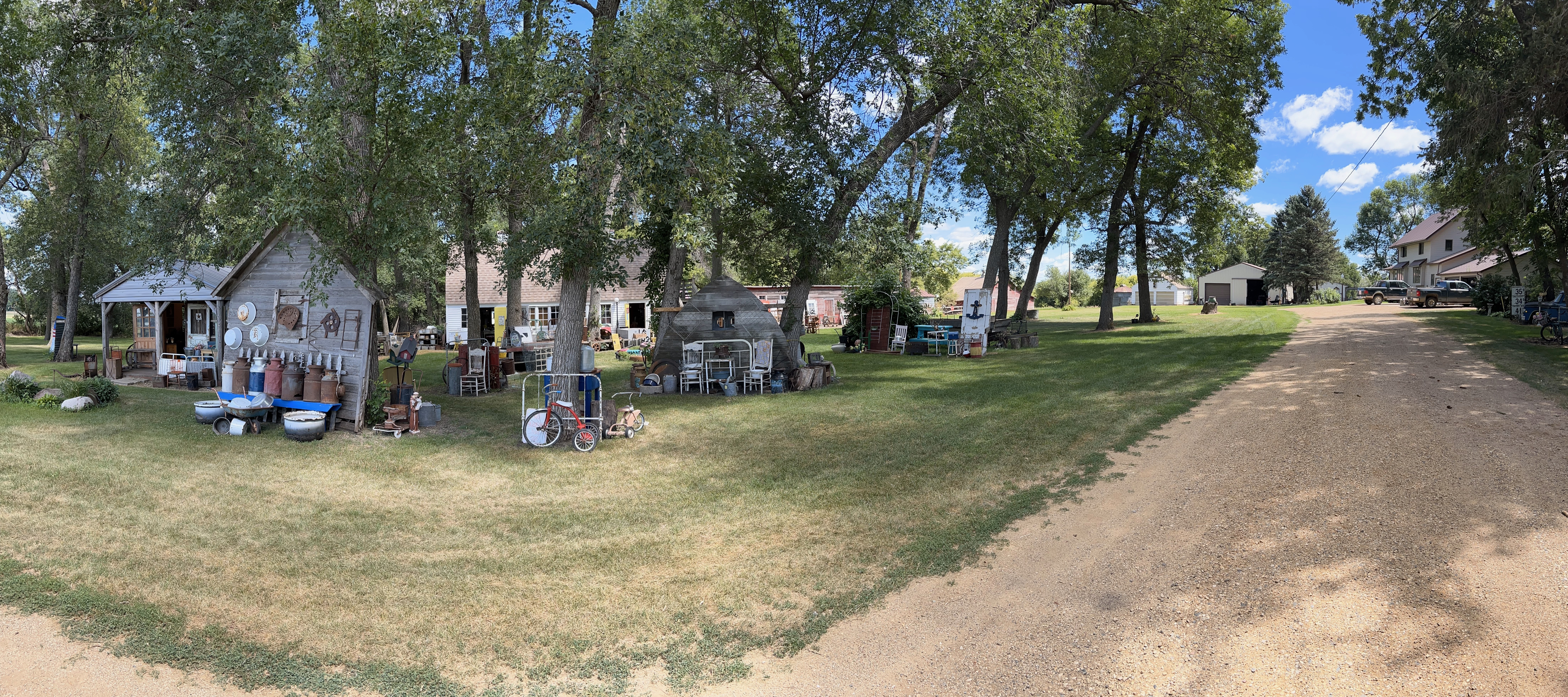 Homeless Treasures Tracy MN in July 2022