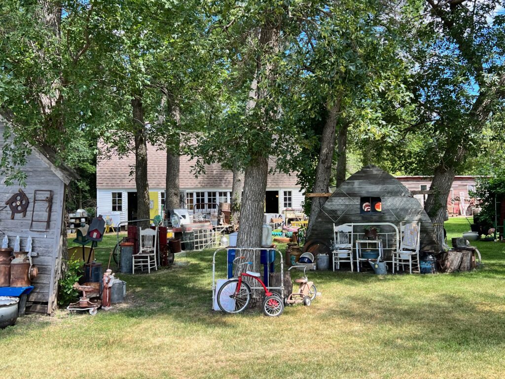 Homeless Treasures Tracy MN in July 2022